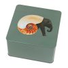 BOÎTE CARREE EN METAL_SHELLEPHANT_GD544