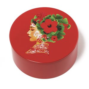 BOÎTE RONDE EN METAL_LOTUS_GD554