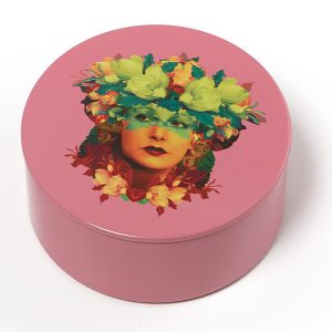 BOÎTE RONDE EN METAL_ROSANA_GD556