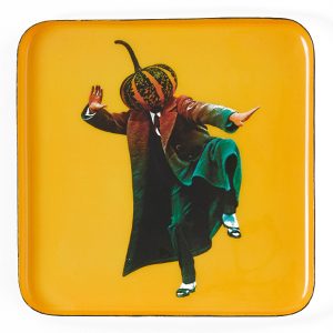 SQUARE TRINKET TRAYS_ KARATÉ COURGE_GD561