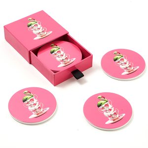 SET DE 4 DESSOUS-DE-VERRE_FLAMINGTEA_GD634